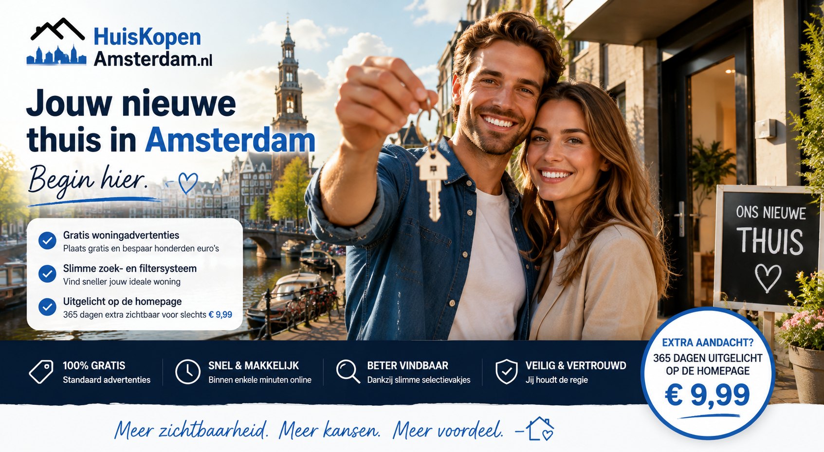 gratis woning in amsterdam te koop aanbieden online
