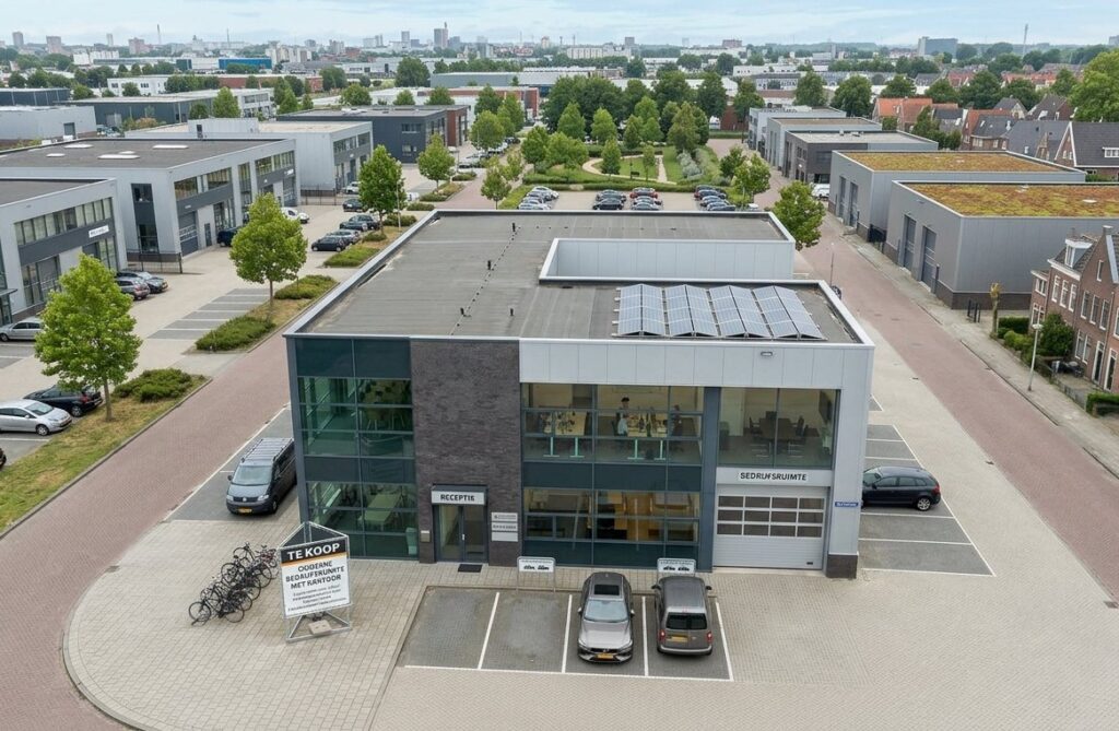 hoogte plaatje kantoorpand te koop amsterdam west